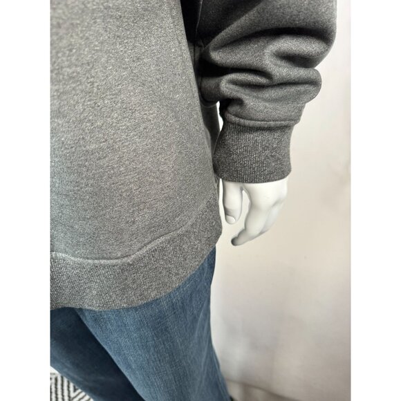 Izod Advantage Performance Stretch Grey Quarter-Zip Pullover Sweatshirt XL - Picture 15 of 16